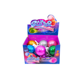 Klämmboll Glitter