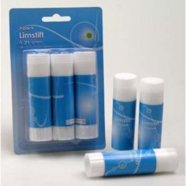 Limstift 21g 3-pack