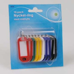 Nyckelbrickor 10-pack