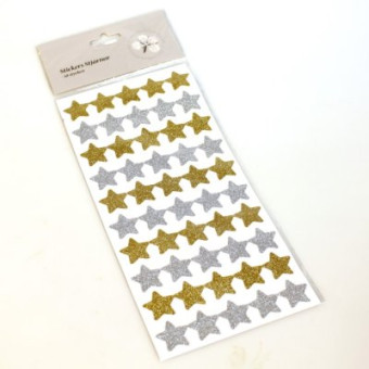 Stickers Stjärna 50-p
