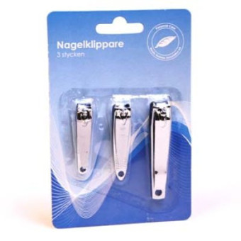 Nagelklippare 3-p