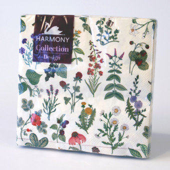 Servett Sommar Blommor 20-p