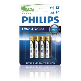 Batteri AAA Philips Ultra Alkaline
