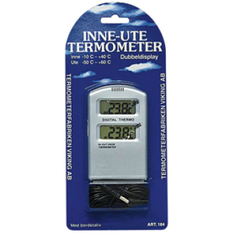 Termometer ute/inne